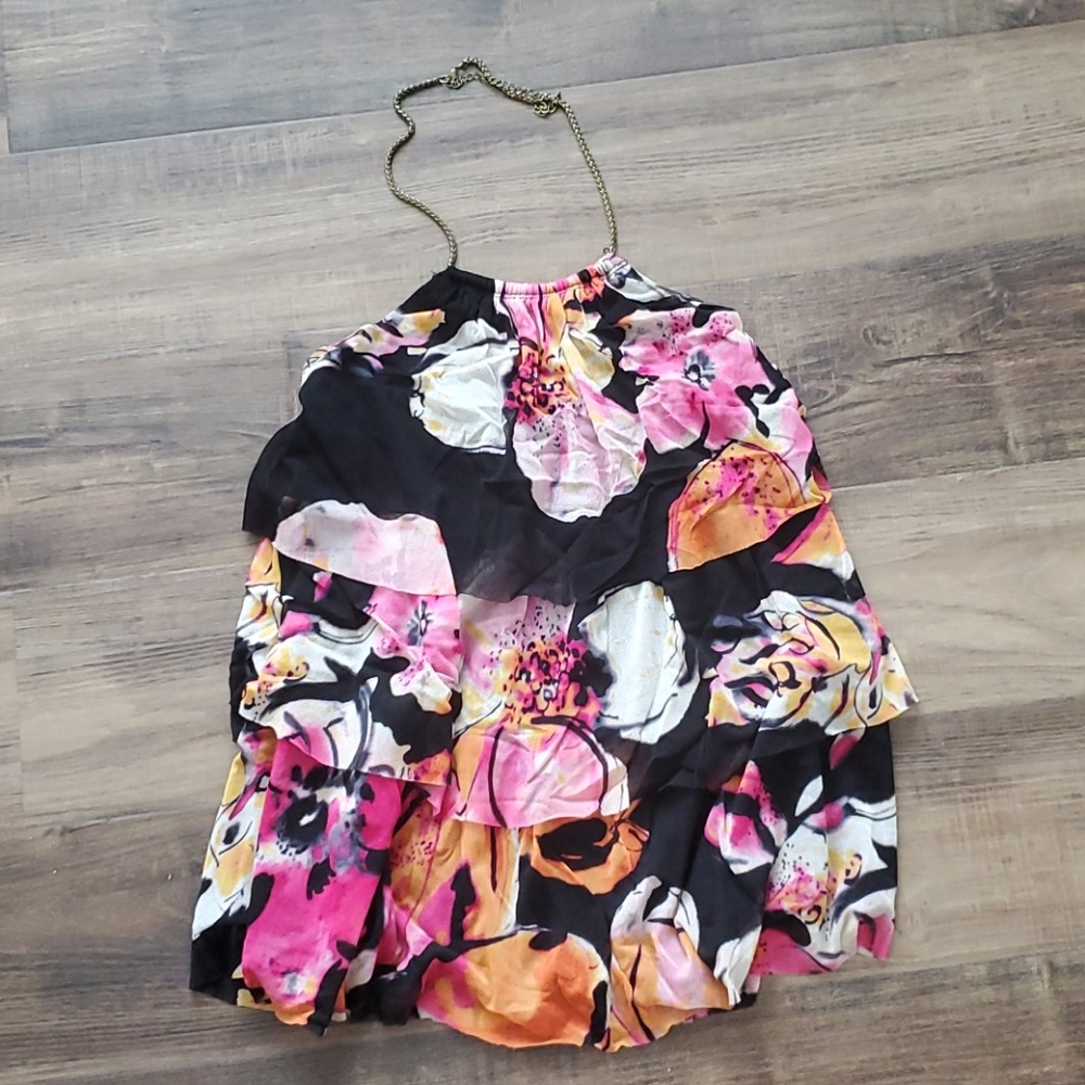 Express Floral Halter Top